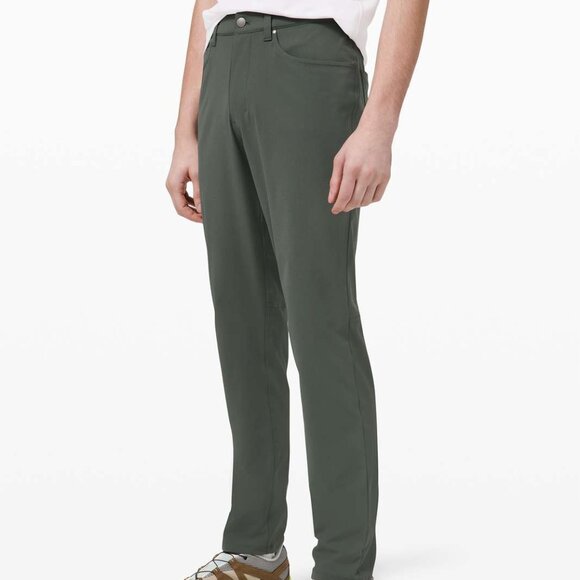 2022 Lululemon Pants ABC Classic Fit Warpstreme Smoked Spruce Green 34x30 M5967S